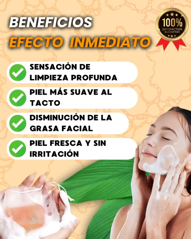 JABÓN DE CÚRCUMA 100% NATURAL