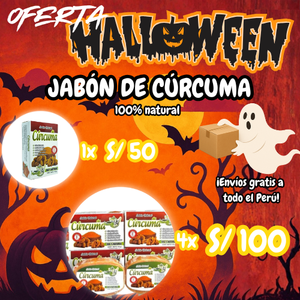 JABÓN DE CÚRCUMA 100% NATURAL